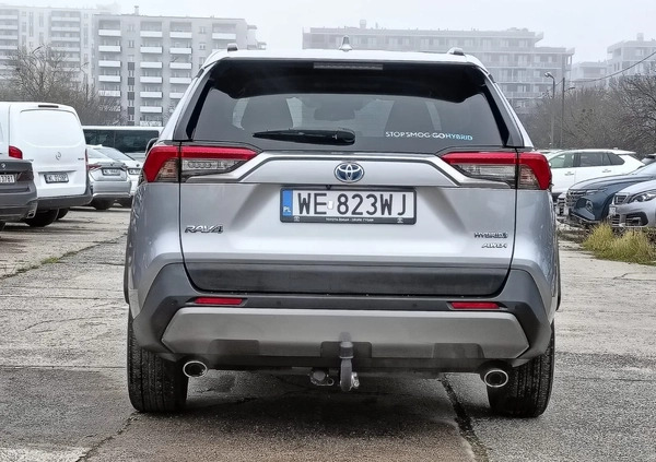 Toyota RAV4 cena 128900 przebieg: 98628, rok produkcji 2019 z Warszawa małe 529